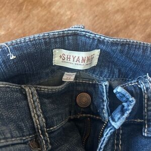 Shyanne Dark Blue Denim Jeans